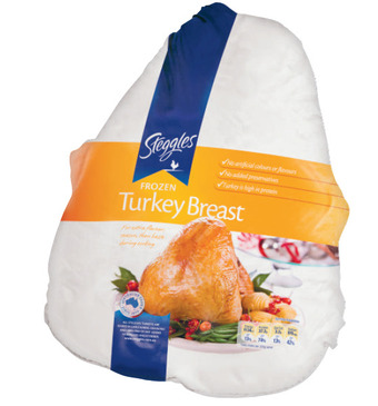 Coles Steggles turkey small buffet 3.4kg offer