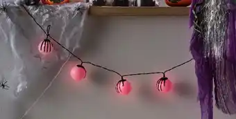 Kmart Skeleton hand string lights offer