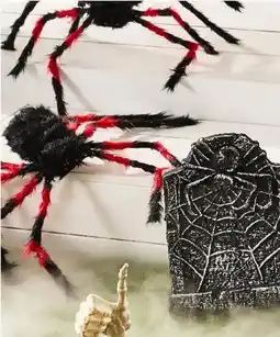 Kmart Black and red light up spider offer