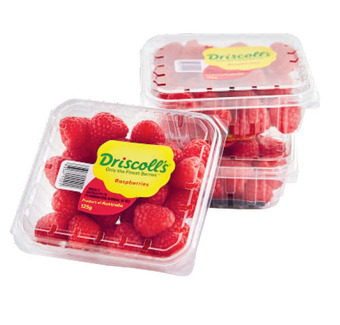 Coles Australian raspberries 125g punnet offer