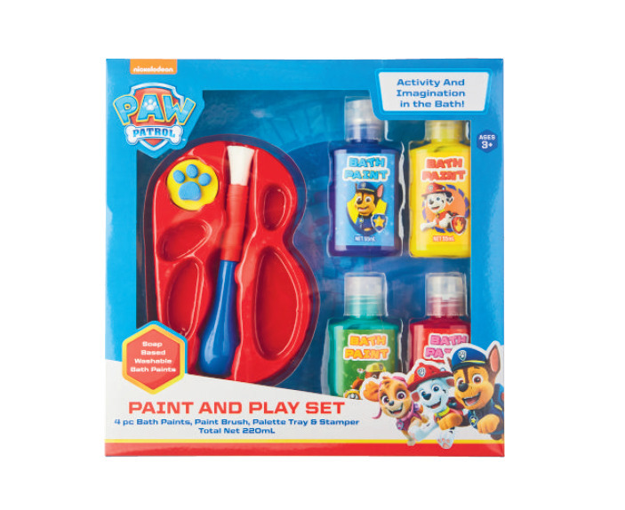 Paw patrol paint & play set offer at Coles