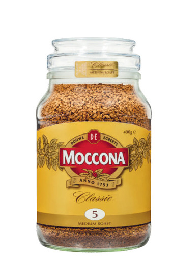 Coles Moccona freeze dried instant coffee 400g offer