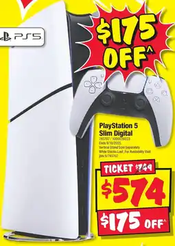 JB Hi-Fi PlayStation 5 Slim Digital offer