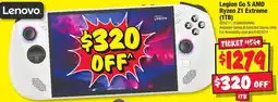 JB Hi-Fi Legion Go S AMD Ryzen Z1 Extreme offer