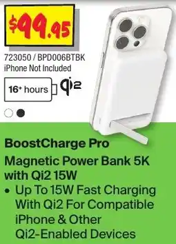 JB Hi-Fi BoostCharge Pro Magnetic Power Bank 5K with Qi2 offer