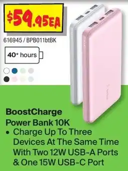 JB Hi-Fi BoostCharge Power Bank 10K offer