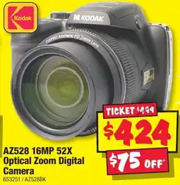 JB Hi-Fi Kodak AZ528 16MP 52X Optical Zoom Digital Camera offer