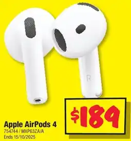 JB Hi-Fi Apple AirPods 4 offer