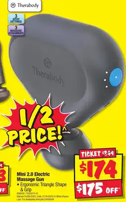 JB Hi-Fi Therabody Mini 2.0 Electric Massage Gun offer