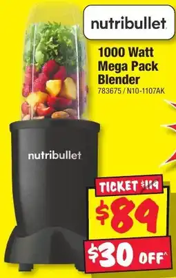 JB Hi-Fi nutribullet Mega Pack Blender offer