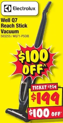 JB Hi-Fi Electrolux Well Q7 Reach Stick Vacuum offer