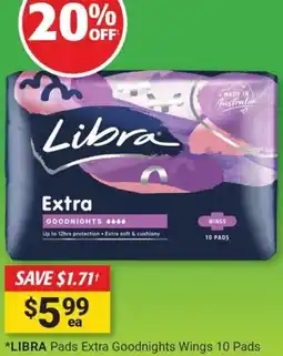 Cincotta Chemist LIBRA Pads Extr offer