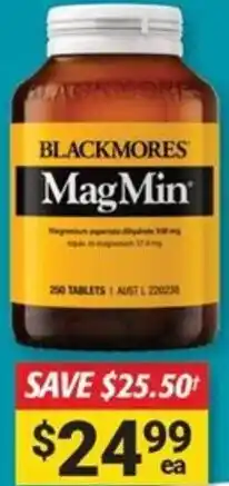 Cincotta Chemist Blackmores MagMin offer