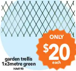 Cheap as Chips Garden trellis offer
