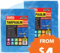 Cheap as Chips handy tarpaulins offer