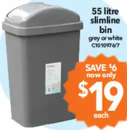 Cheap as Chips Slimline bin offer