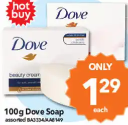 Cheap as Chips Dove Soap offer