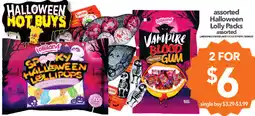 Cheap as Chips assorted Halloween Lolly Packs offer