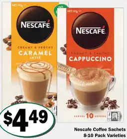 Friendly Grocer Nescafe Coffee Sachets offer