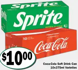 Friendly Grocer Coca-Cola Soft Drink Can offer
