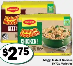 Friendly Grocer Maggi Instant Noodles offer