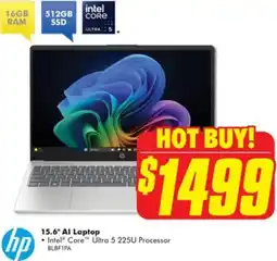 The Good Guys hp 15.6" Al Laptop offer