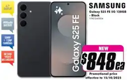 The Good Guys SAMSUNG Galaxy S25 FE 5G offer