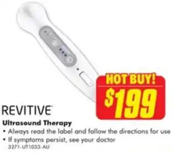 The Good Guys REVITIVE Ultrasound Therapy offer