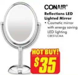 The Good Guys CONAIR Reflections LED Lighted Mirror offer