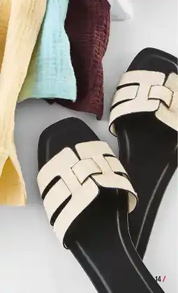 Kmart Cut out detail slides offer