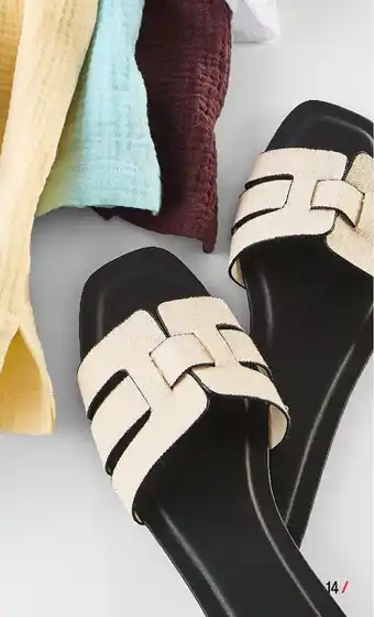 Kmart Cut out detail slides offer