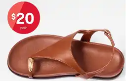 Kmart Metal Toe Post Sandals offer