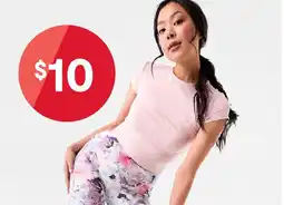 Kmart Active womens ultra soft crew neck t-shirt offer
