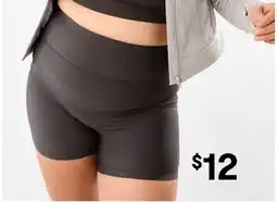 Kmart Active womens rib bike shorts offer
