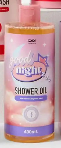 Kmart Oxx bodycare good night shower oil - lavender and chamomile offer