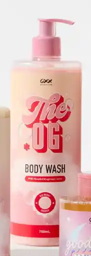 Kmart Oxx bodycare the og body wash - red berry scented offer