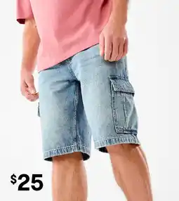 Kmart Denim cargo shorts offer