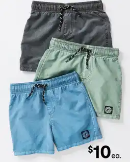 Kmart Washed shorts offer