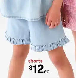 Kmart Frill hem shorts offer