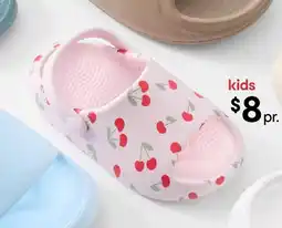Kmart Junior Slides offer