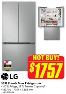 The Good Guys Lg french door refrigerator offer