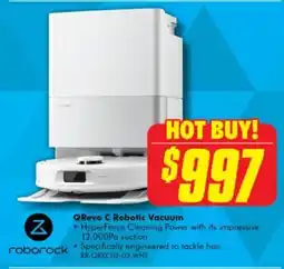 The Good Guys Roborock qrevo c robotic vacuum offer