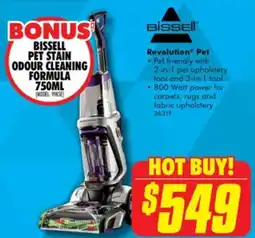 The Good Guys BISSELL PET STAIN ODOUR CLEANING FORMULA MODEL: 99KSE offer