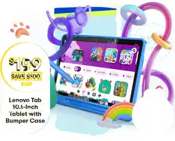 BIG W Lenovo Tab 10.1-Inch Tablet with Bumper Case offer