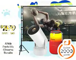 BIG W AIWA Portable Cinema Bundle offer