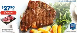 Foodland Australian Premium Beef T-Bone Steak offer