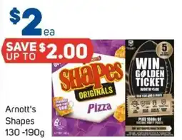 Foodland Arnott's shapes offer