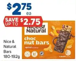 Foodland Nice & natural bars offer