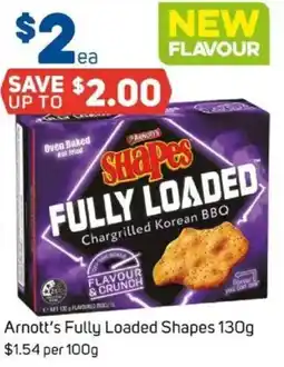 Foodland Arnott's fully loaded shapes offer