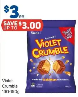 Foodland Violet crumble offer